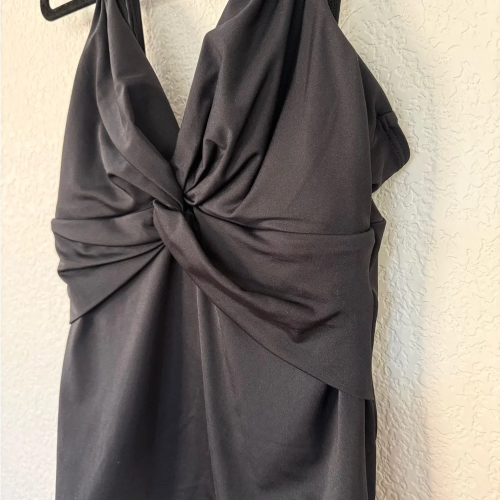 Miraclesuit Black Twist Front Tankini - Picture 5 of 16